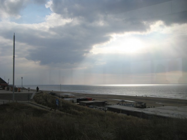 Вид Северного Моря из кафешки в Блумендале Вид Северного Моря из кафешки в Блумендале