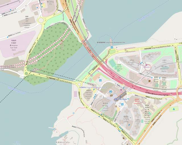 Карта Tung Chung Карта Tung Chung