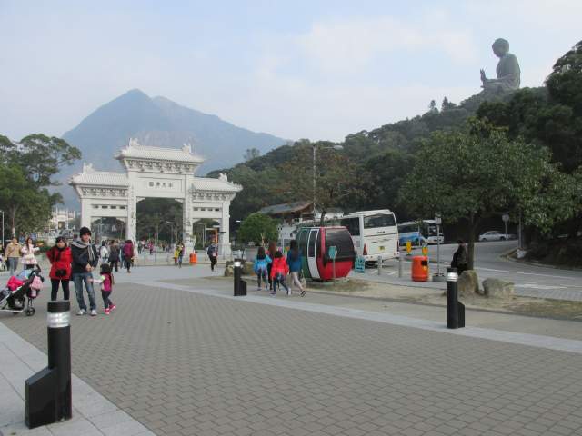 Посёлочек Ngong Ping Посёлочек Ngong Ping