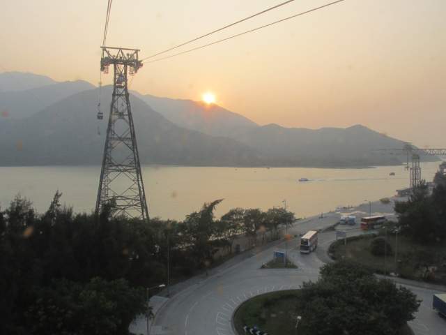 ...и Лантау в лучах заката... ...и Лантау в лучах заката...