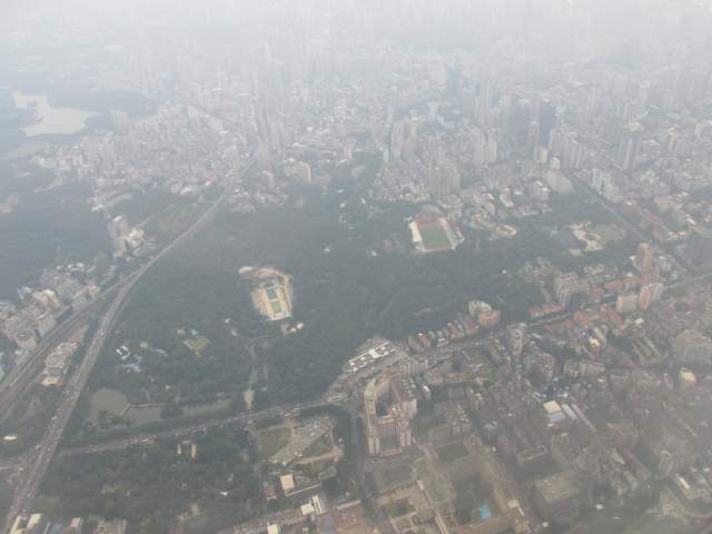 Гуанчжоу с воздуха