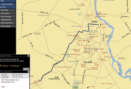 Delhi-map