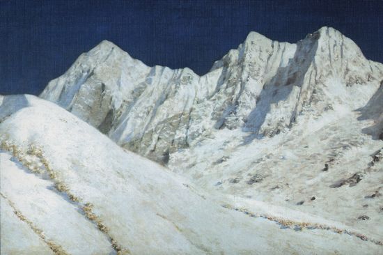 В Индии. Снега Гималаев. 1874-1876