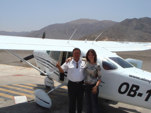 перед полетом над линиями Наска перед полетом над линиями Наска