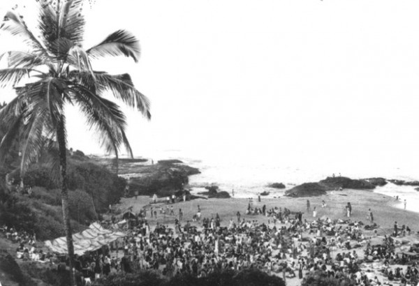 Full Moon Party in Anjuna, Goa 1977