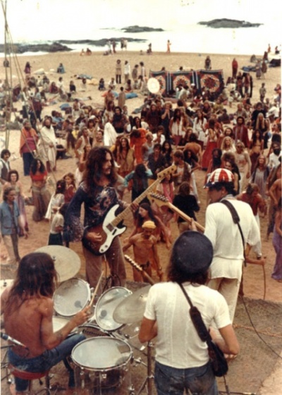 Big Dipper Band Anjuna, Goa Feb. 1978