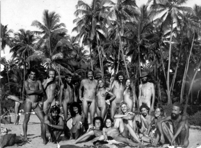 Anjuna Beach Bums 1975
