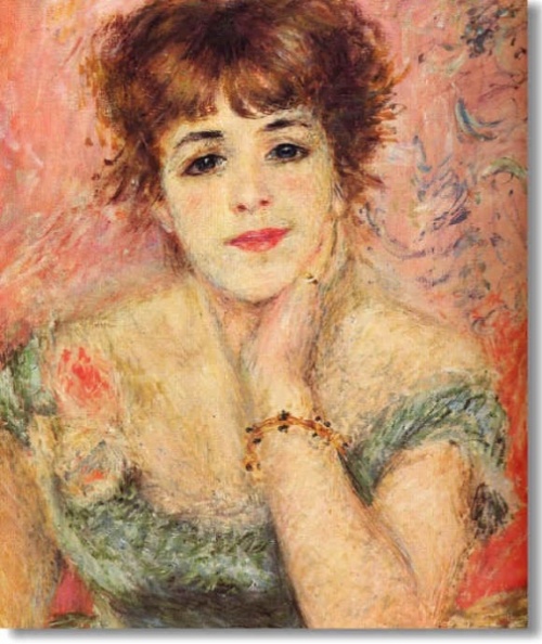 Portrait de Jeanne Samary (1877) Portrait de Jeanne Samary (1877)