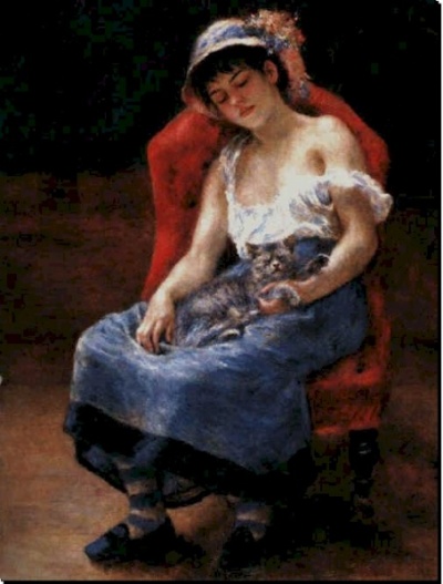 Jeune fille endormie (1880)