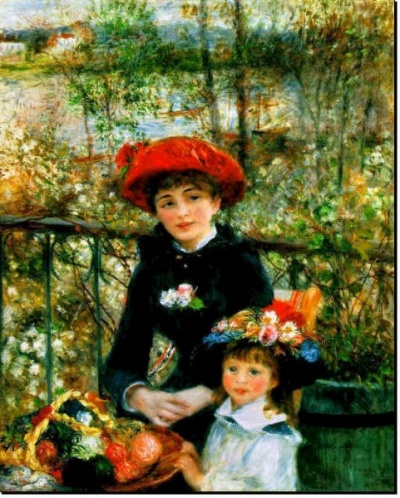 Sur la terrasse (1879)