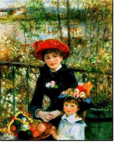 Sur la terrasse (1879) Sur la terrasse (1879)