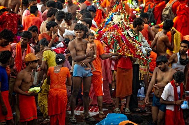 Prateek Dubey: Kawariya "My intent on taking this shot was to capture the color and energy of the place." Haridwar.