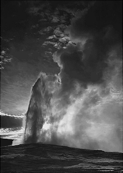 Old Faithful_ Geyser, Yellowstone National Park, Wyoming