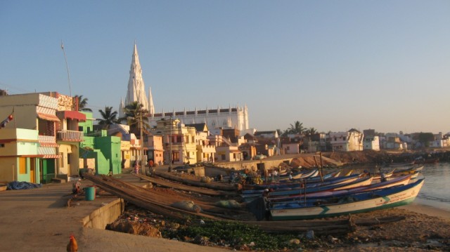 рассвет в Каникумари рассвет в Каникумари