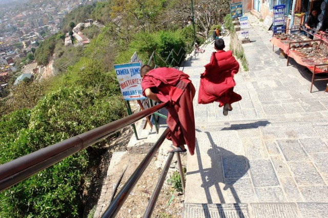 Flying Monks