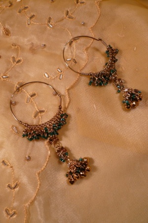 Простенькие сережки Простенькие сережки