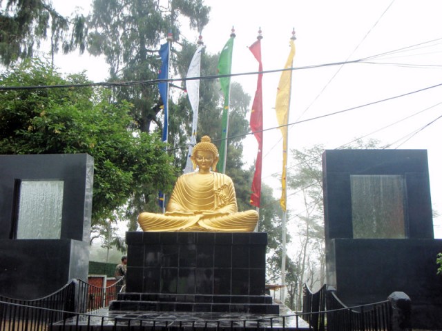Будда возле военной части