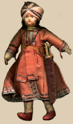 Кукла махараджи. 1930-1940-е гг.