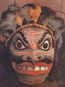 Ритуальная маска для чхау
