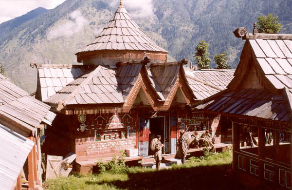 Деревня в Гималаях