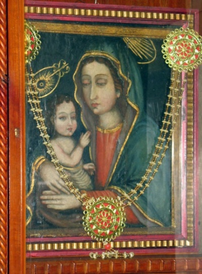 Мадонна с младенцем, по поверию, кисти Св. Луки