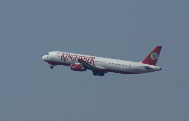 Самолет авиакомпании Kingfisher Airlines