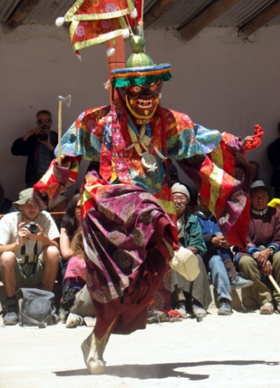 Танец лам, монастырь Пьянг, Ладакх