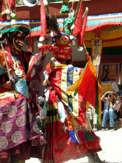 Танец масок, монастырь Пьянг, Ладакх