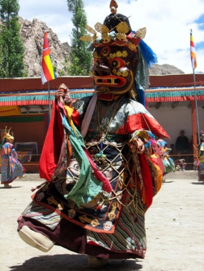 Танец масок, монастырь Пьянг, Ладакх