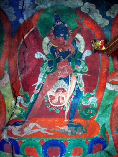 Настенные росписи в монастыре Пьянг, Ладакх