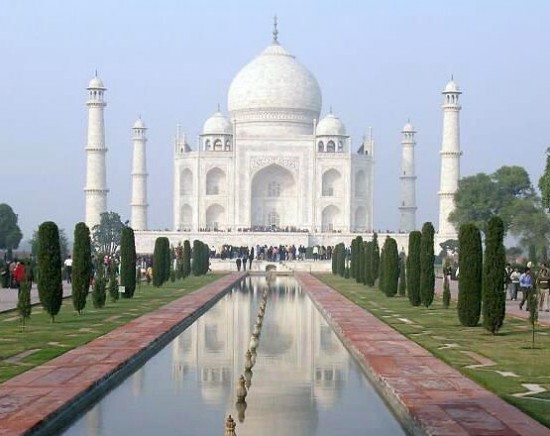 Тадж-Махал - картинка "из учебника" Тадж-Махал - картинка "из учебника"