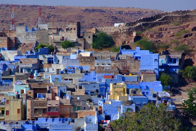 Джодпур - "голубой город"