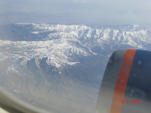 Из Дели в Москву.Под крылом самолета Из Дели в Москву.Под крылом самолета