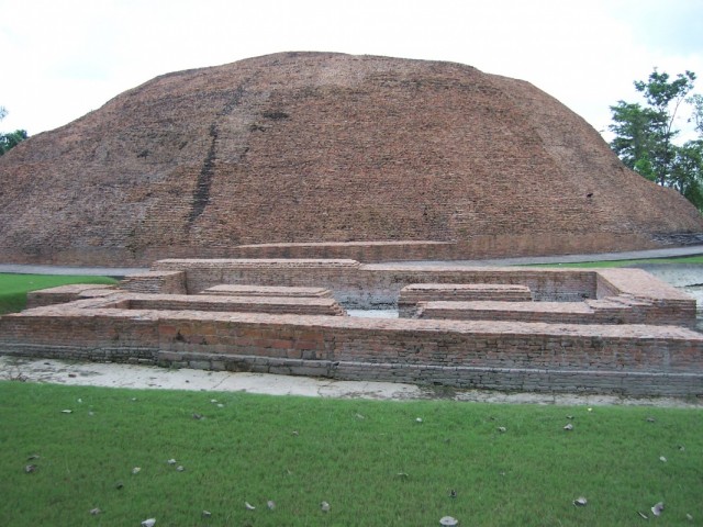 Кушинагар Ступа Рамабхар Место Кремации Будды