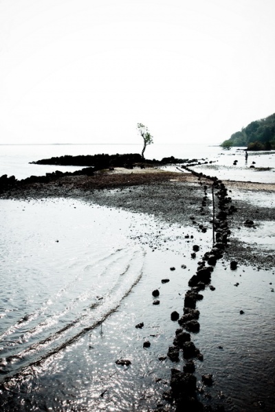 across to the Paradise beach