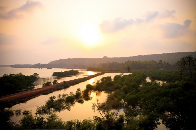 Siolim at sunset
