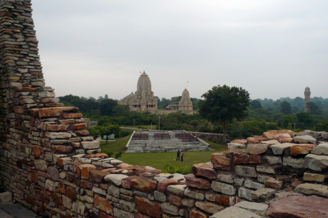 Вид из Дворца Кумбхи Вид из Дворца Кумбхи