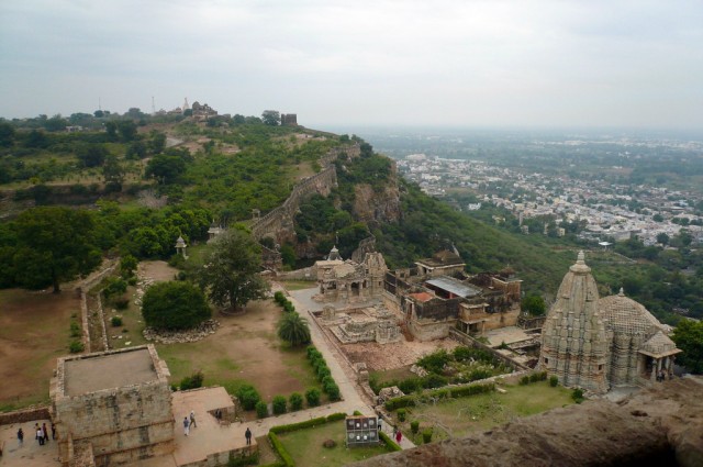 Виды с Джая Стамбха Виды с Джая Стамбха