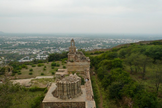 Виды с Джая Стамбха Виды с Джая Стамбха