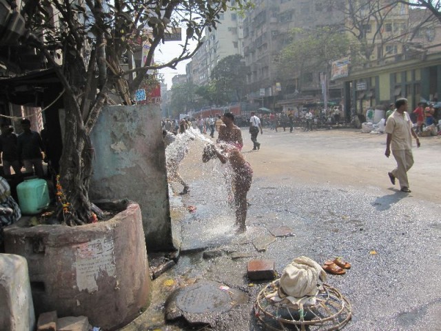 Душ на улице Душ на улице