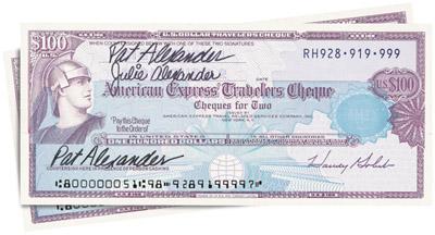дорожные чеки American Express
