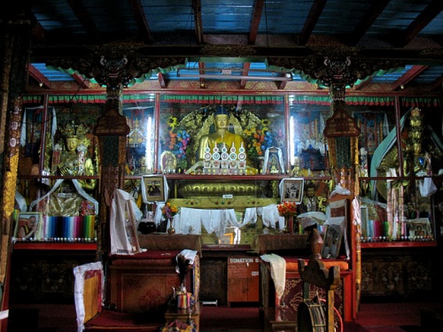 Буддистский монастырь в Манали
