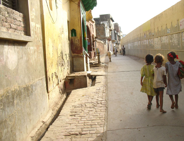 У стен сада Нидхиван У стен сада Нидхиван