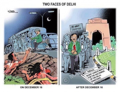 Two faces of Delhi
