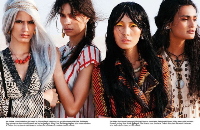 Dolma Miss TIbet 2007 for Marie Claire India by Bikramjit Bose