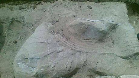 В Киргизии археологи обнаружили 5-метровую статую Будды В Киргизии археологи обнаружили 5-метровую статую Будды