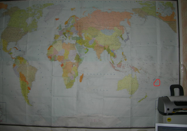 Карта во всю стену
