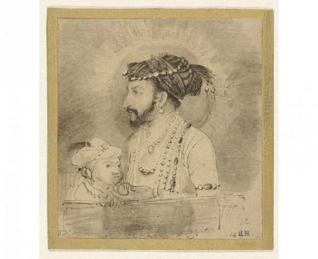 Shah_Jahan_and_his_Son,_Rembrandt