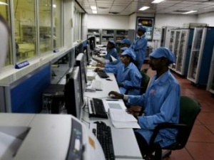 В индийском космическом центре. В индийском космическом центре.